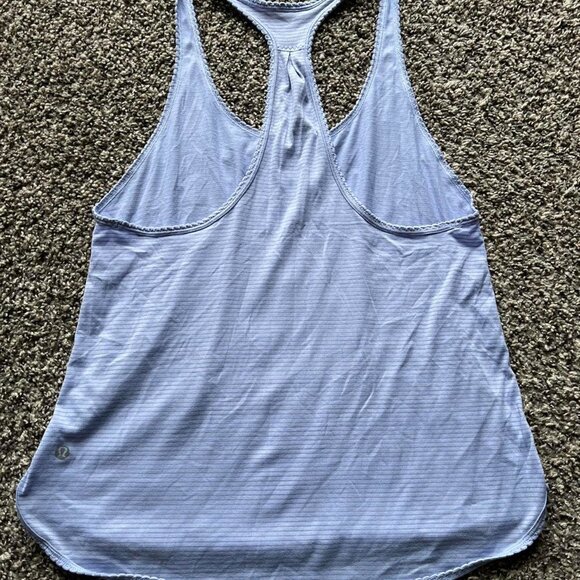 Lululemon Tank Womens 10-12 Heathered Lavender Dusk 105 F Singlet Tank - Picture 3 of 5